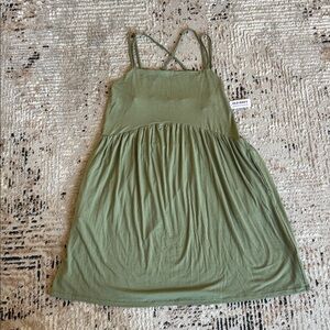 Old Navy Olive Green Dress